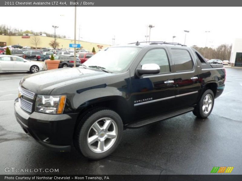 Front 3/4 View of 2011 Avalanche LTZ 4x4