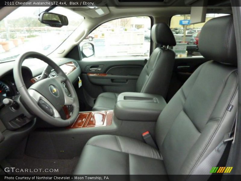 Black / Ebony 2011 Chevrolet Avalanche LTZ 4x4