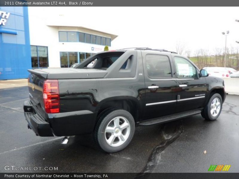 Black / Ebony 2011 Chevrolet Avalanche LTZ 4x4