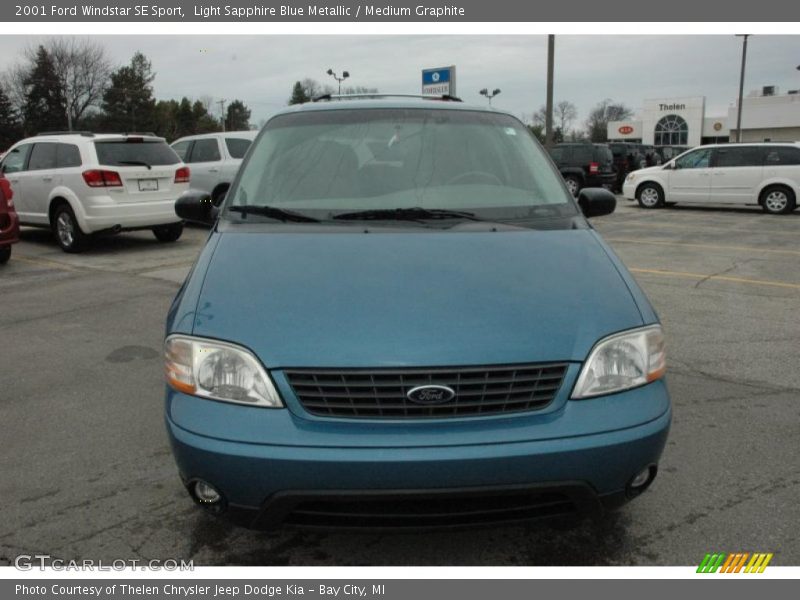 Light Sapphire Blue Metallic / Medium Graphite 2001 Ford Windstar SE Sport