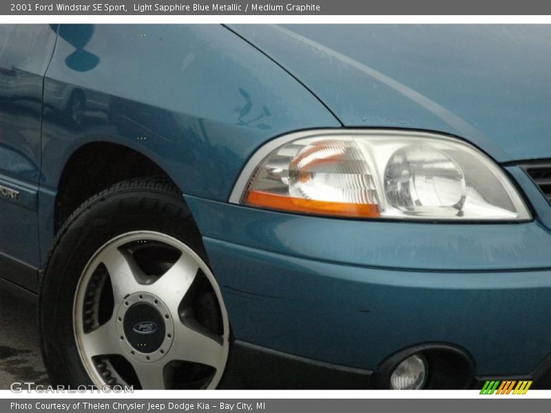 Light Sapphire Blue Metallic / Medium Graphite 2001 Ford Windstar SE Sport