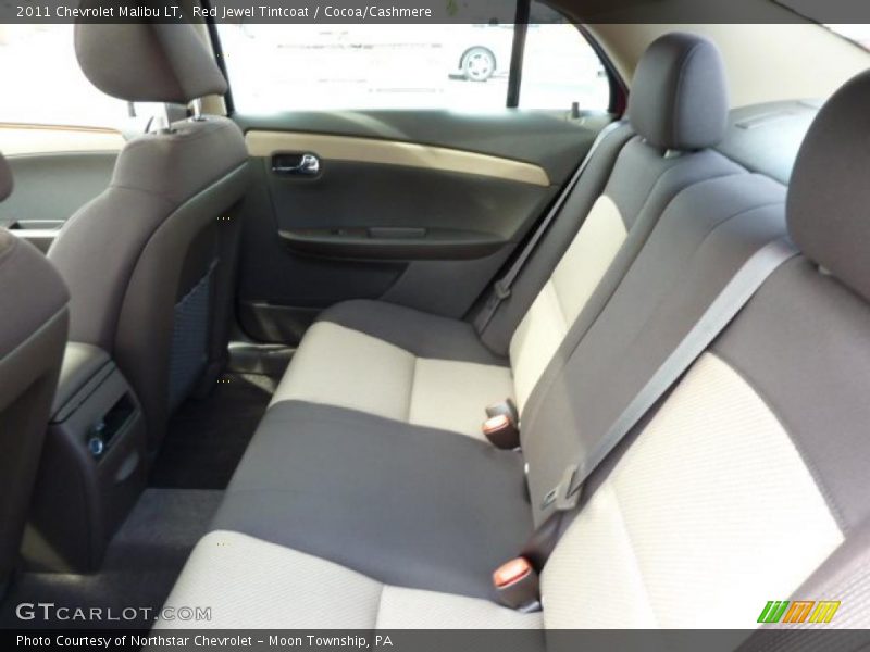 Red Jewel Tintcoat / Cocoa/Cashmere 2011 Chevrolet Malibu LT