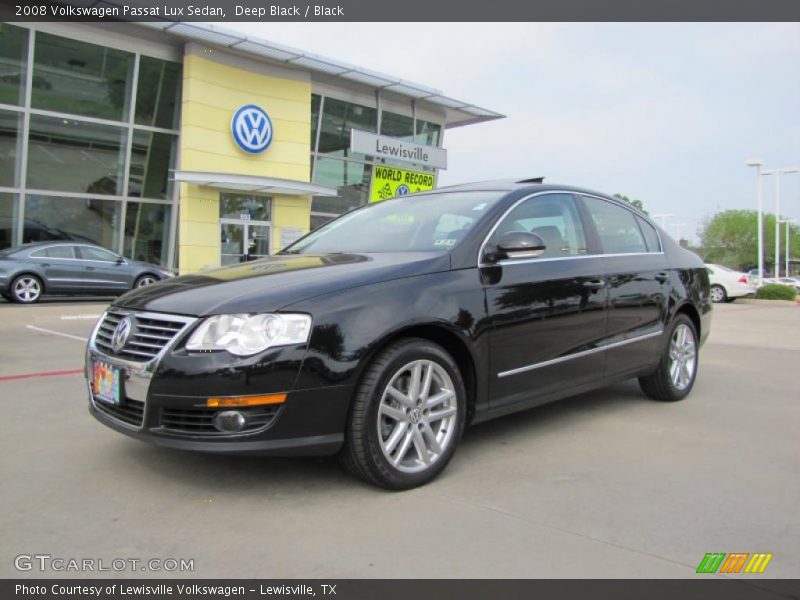 Deep Black / Black 2008 Volkswagen Passat Lux Sedan