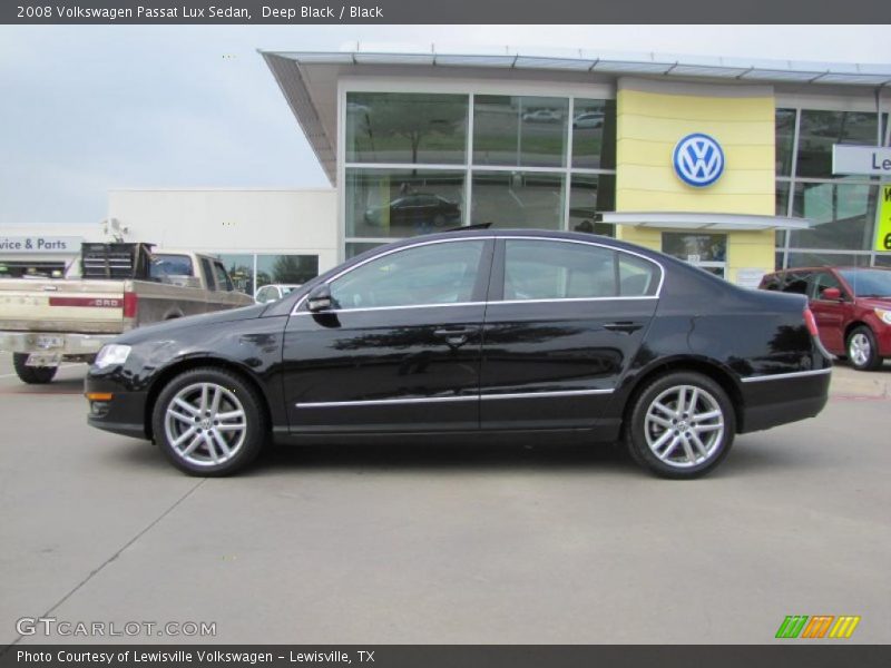 Deep Black / Black 2008 Volkswagen Passat Lux Sedan