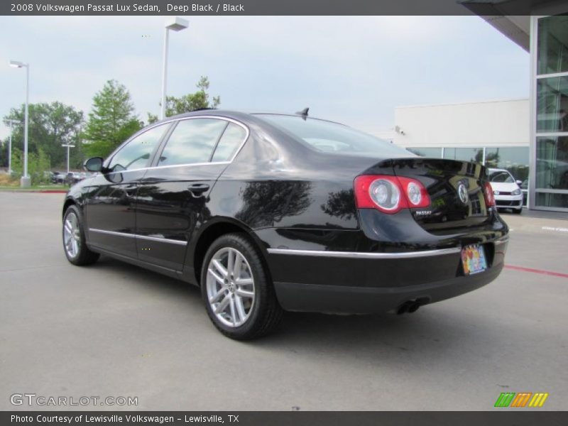 Deep Black / Black 2008 Volkswagen Passat Lux Sedan