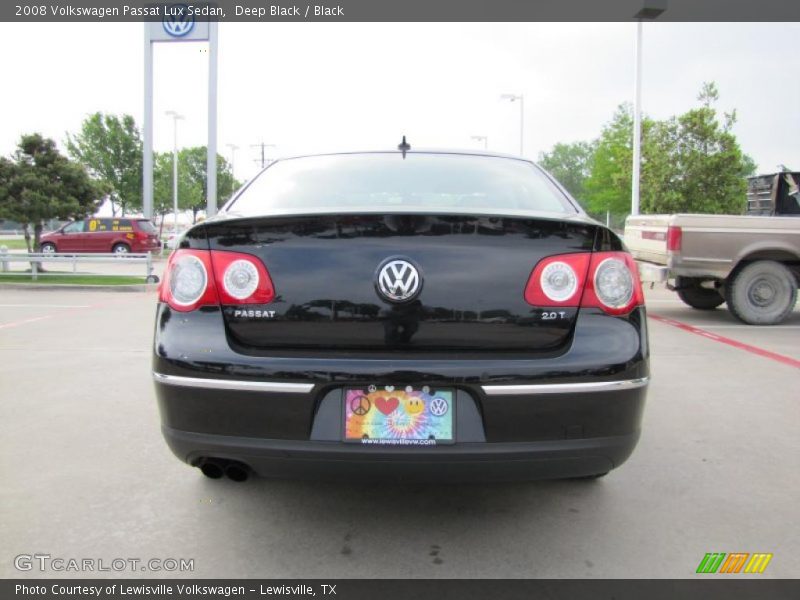 Deep Black / Black 2008 Volkswagen Passat Lux Sedan