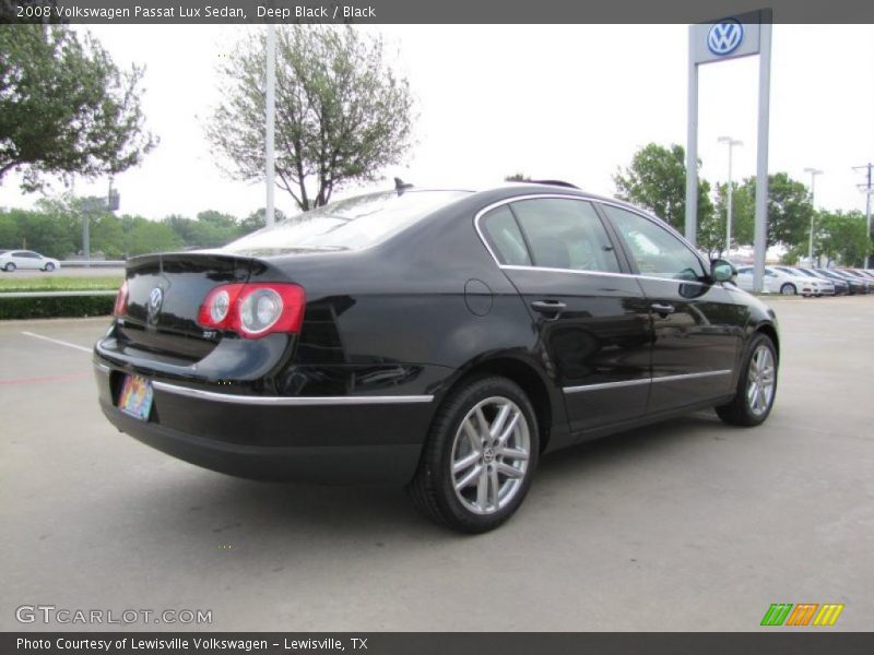 Deep Black / Black 2008 Volkswagen Passat Lux Sedan