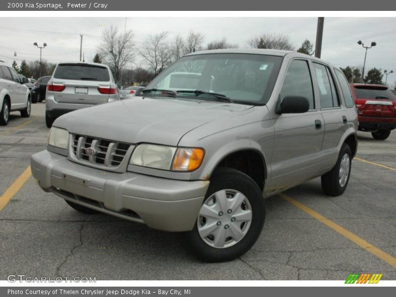 Pewter / Gray 2000 Kia Sportage