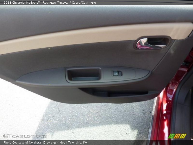 Red Jewel Tintcoat / Cocoa/Cashmere 2011 Chevrolet Malibu LT