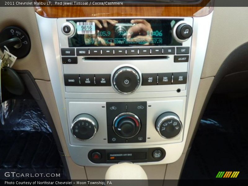 Red Jewel Tintcoat / Cocoa/Cashmere 2011 Chevrolet Malibu LT