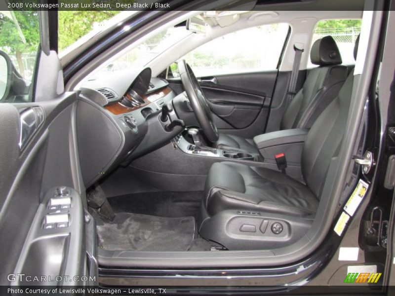 Deep Black / Black 2008 Volkswagen Passat Lux Sedan