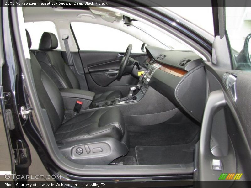 Deep Black / Black 2008 Volkswagen Passat Lux Sedan