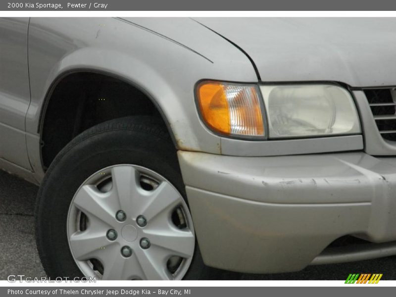 Pewter / Gray 2000 Kia Sportage