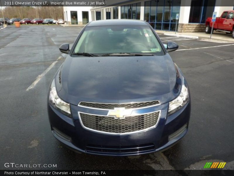 Imperial Blue Metallic / Jet Black 2011 Chevrolet Cruze LT