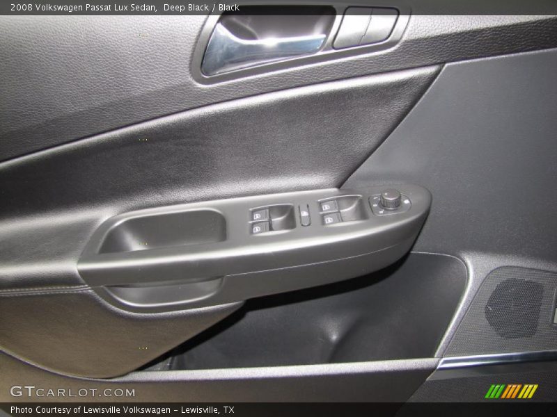 Deep Black / Black 2008 Volkswagen Passat Lux Sedan