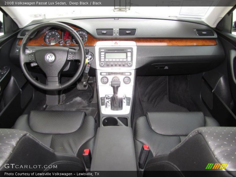 Deep Black / Black 2008 Volkswagen Passat Lux Sedan
