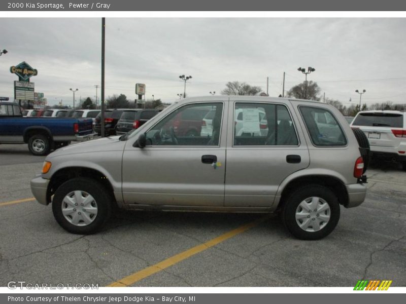 Pewter / Gray 2000 Kia Sportage