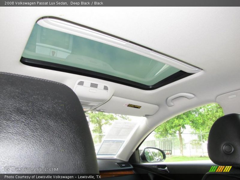 Deep Black / Black 2008 Volkswagen Passat Lux Sedan