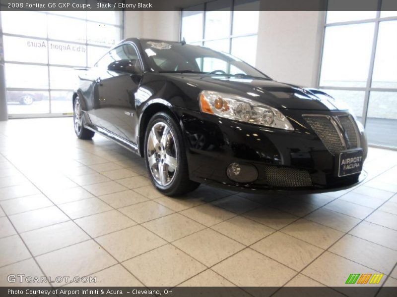 Black / Ebony Black 2008 Pontiac G6 GXP Coupe