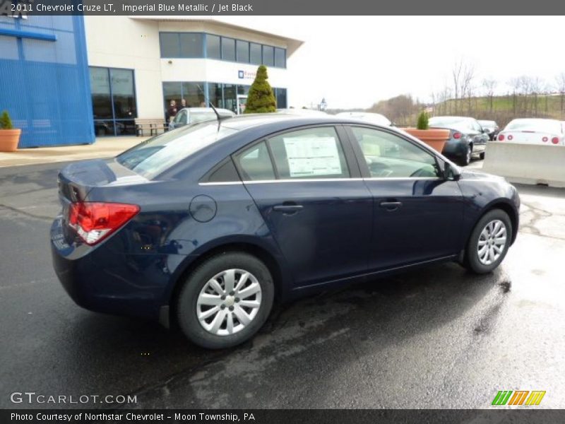 Imperial Blue Metallic / Jet Black 2011 Chevrolet Cruze LT