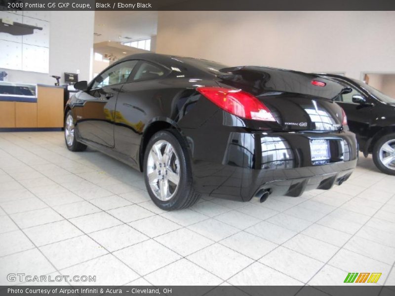 Black / Ebony Black 2008 Pontiac G6 GXP Coupe