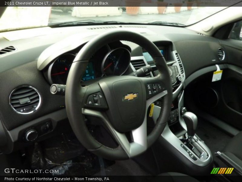 Imperial Blue Metallic / Jet Black 2011 Chevrolet Cruze LT