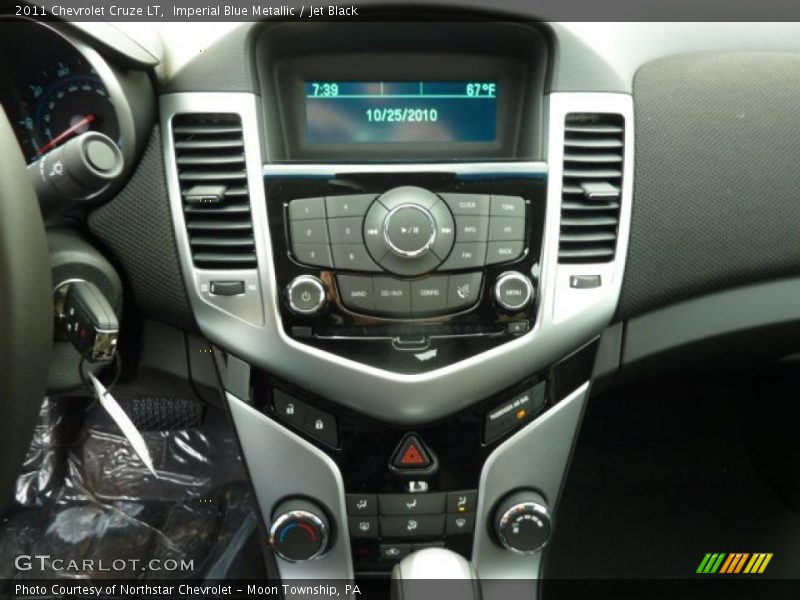 Imperial Blue Metallic / Jet Black 2011 Chevrolet Cruze LT
