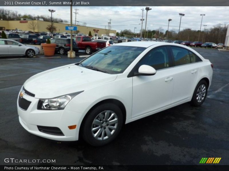 Summit White / Jet Black 2011 Chevrolet Cruze LT