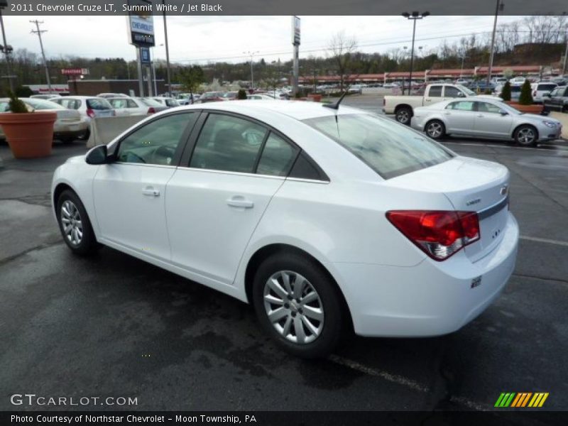 Summit White / Jet Black 2011 Chevrolet Cruze LT