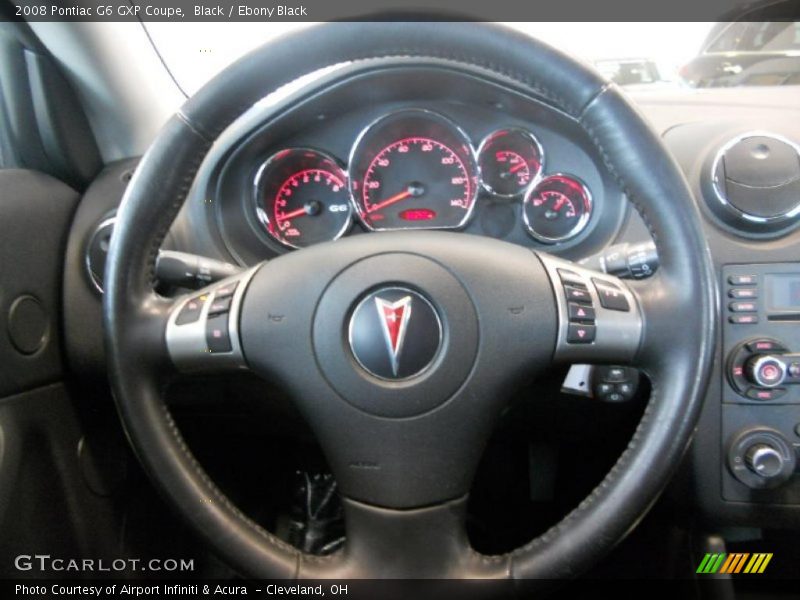 Black / Ebony Black 2008 Pontiac G6 GXP Coupe