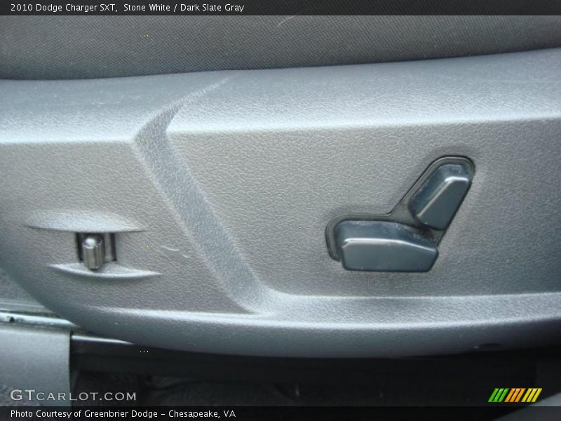 Stone White / Dark Slate Gray 2010 Dodge Charger SXT