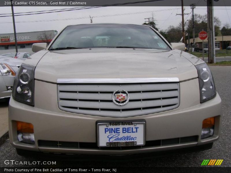 Gold Mist / Cashmere 2007 Cadillac CTS Sedan