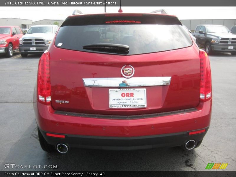 Crystal Red Tintcoat / Shale/Brownstone 2011 Cadillac SRX FWD