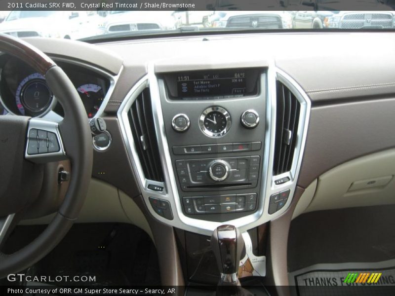 Crystal Red Tintcoat / Shale/Brownstone 2011 Cadillac SRX FWD