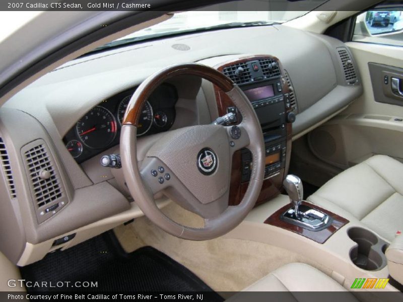 Gold Mist / Cashmere 2007 Cadillac CTS Sedan