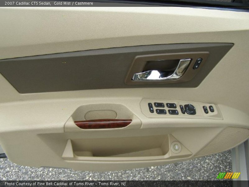 Gold Mist / Cashmere 2007 Cadillac CTS Sedan