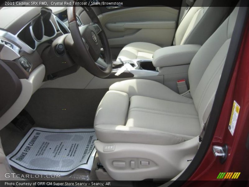 Crystal Red Tintcoat / Shale/Brownstone 2011 Cadillac SRX FWD