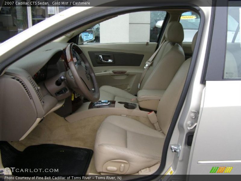 Gold Mist / Cashmere 2007 Cadillac CTS Sedan