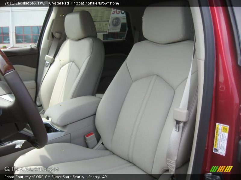 Crystal Red Tintcoat / Shale/Brownstone 2011 Cadillac SRX FWD