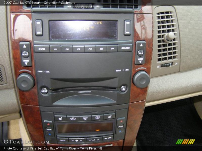 Gold Mist / Cashmere 2007 Cadillac CTS Sedan