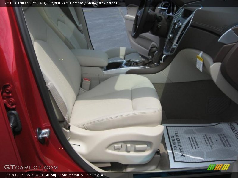 Crystal Red Tintcoat / Shale/Brownstone 2011 Cadillac SRX FWD