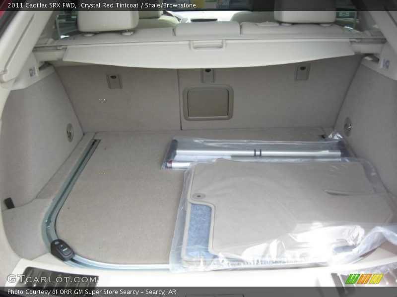 Crystal Red Tintcoat / Shale/Brownstone 2011 Cadillac SRX FWD