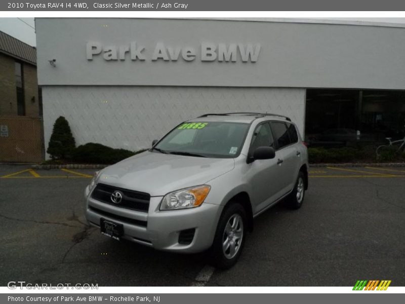 Classic Silver Metallic / Ash Gray 2010 Toyota RAV4 I4 4WD