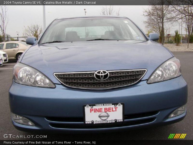 Catalina Blue Metallic / Dark Charcoal 2004 Toyota Camry SE V6