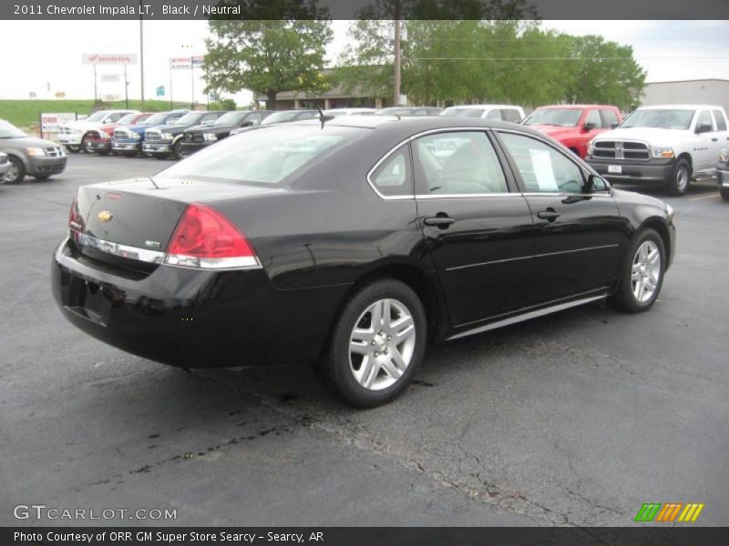 Black / Neutral 2011 Chevrolet Impala LT