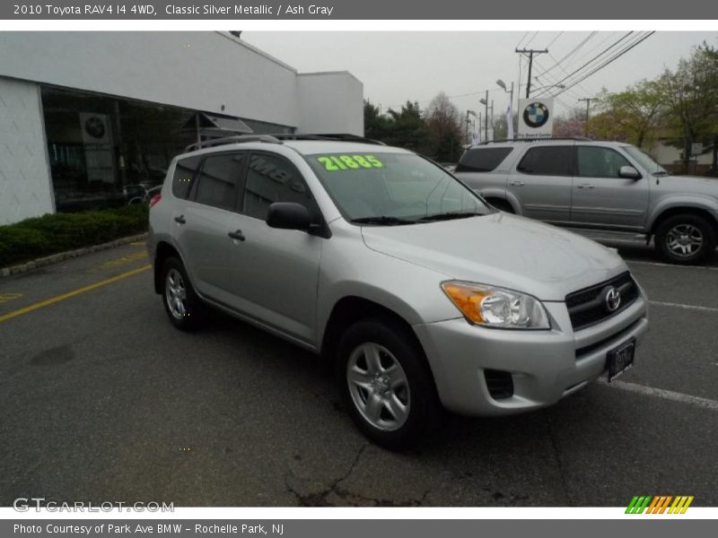 Classic Silver Metallic / Ash Gray 2010 Toyota RAV4 I4 4WD