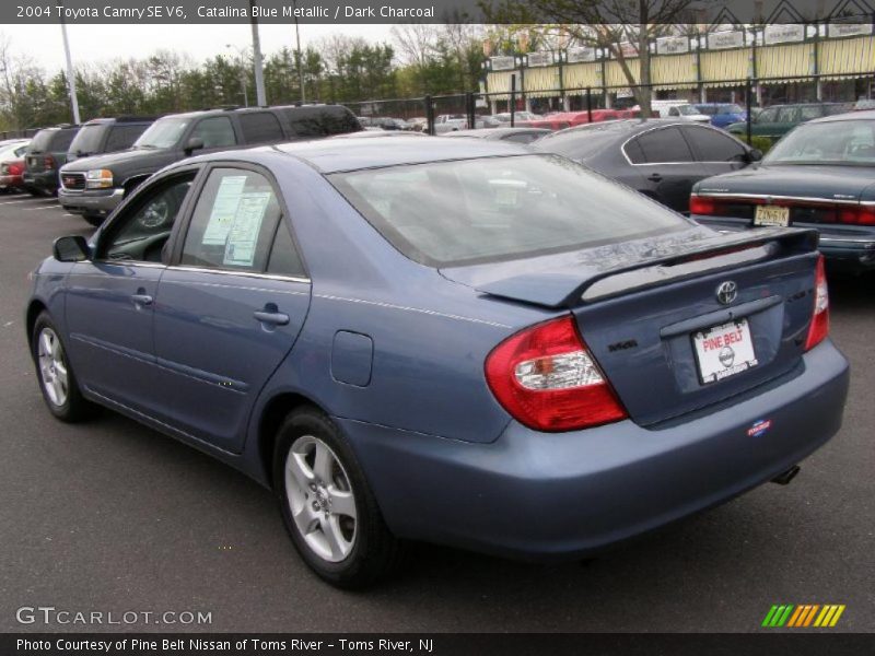 Catalina Blue Metallic / Dark Charcoal 2004 Toyota Camry SE V6