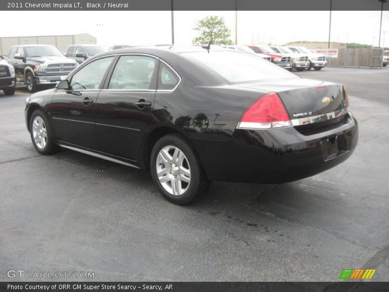 Black / Neutral 2011 Chevrolet Impala LT