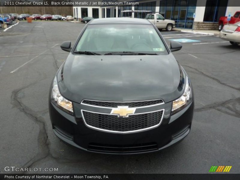 Black Granite Metallic / Jet Black/Medium Titanium 2011 Chevrolet Cruze LS