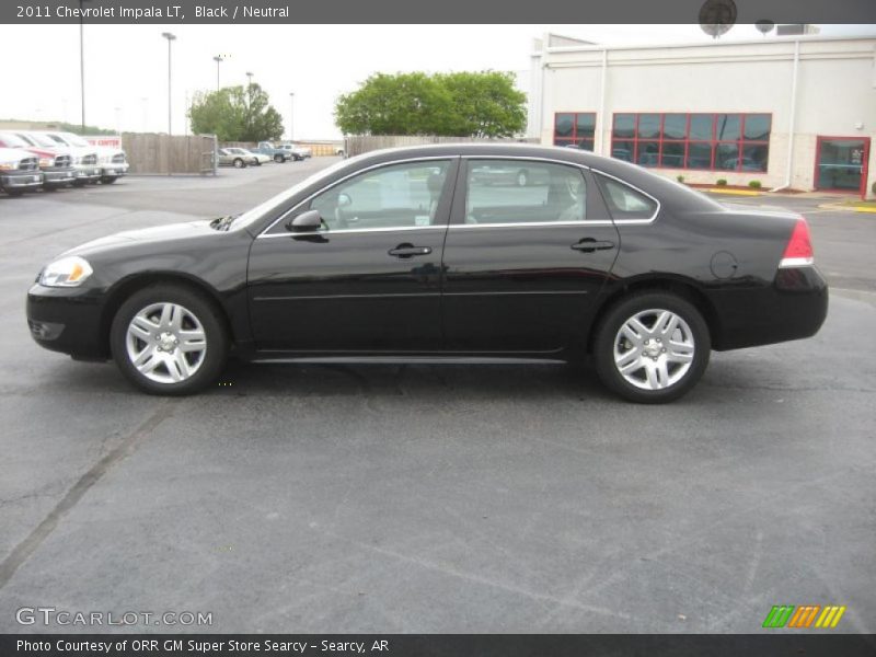 Black / Neutral 2011 Chevrolet Impala LT